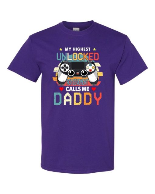 UNLOCKED DADDY  - Adult Round-neck T-shirt