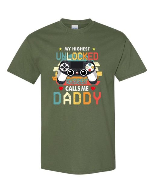 UNLOCKED DADDY  - Adult Round-neck T-shirt