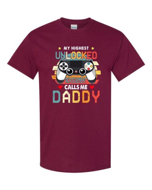 UNLOCKED DADDY  - Adult Round-neck T-shirt