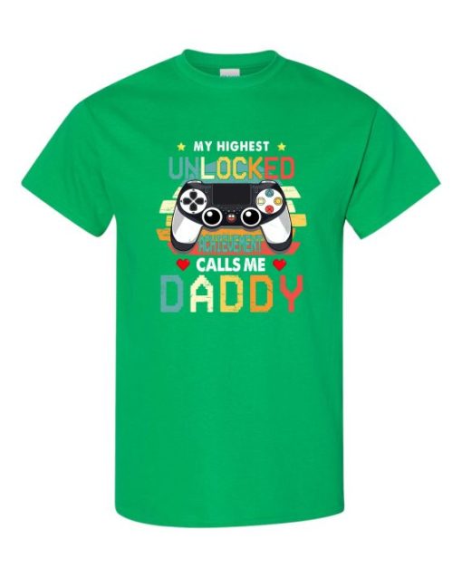 UNLOCKED DADDY  - Adult Round-neck T-shirt