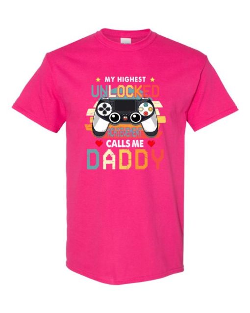 UNLOCKED DADDY  - Adult Round-neck T-shirt