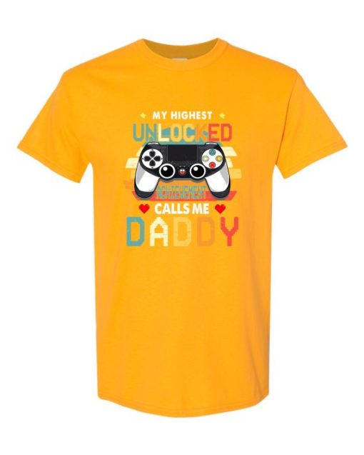 UNLOCKED DADDY  - Adult Round-neck T-shirt