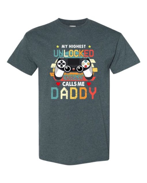 UNLOCKED DADDY  - Adult Round-neck T-shirt
