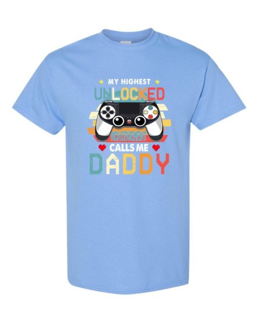UNLOCKED DADDY  - Adult Round-neck T-shirt