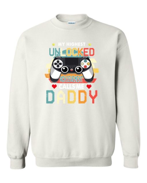 UNLOCKED DADDY  - Adult Crew Neck Sweatshirt (Unisex)