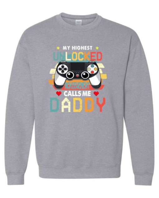 UNLOCKED DADDY  - Adult Crew Neck Sweatshirt (Unisex)