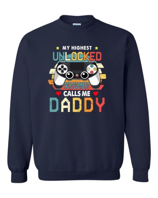 UNLOCKED DADDY  - Adult Crew Neck Sweatshirt (Unisex)