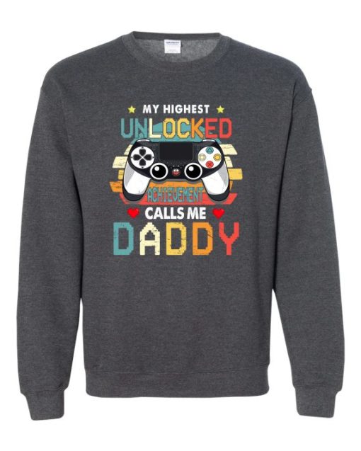 UNLOCKED DADDY  - Adult Crew Neck Sweatshirt (Unisex)