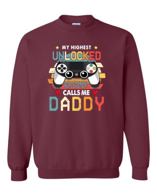 UNLOCKED DADDY  - Adult Crew Neck Sweatshirt (Unisex)