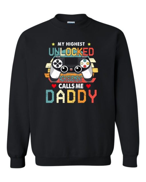 UNLOCKED DADDY  - Adult Crew Neck Sweatshirt (Unisex)