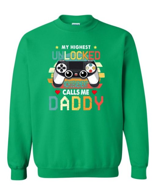 UNLOCKED DADDY  - Adult Crew Neck Sweatshirt (Unisex)