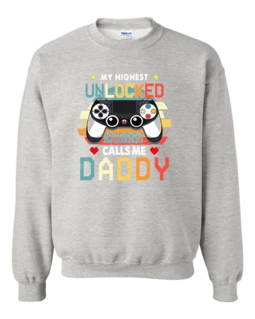 UNLOCKED DADDY  - Adult Crew Neck Sweatshirt (Unisex)