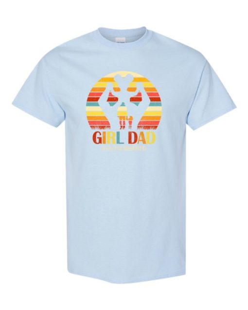 GIRL DAD - Adult Round-neck T-shirt