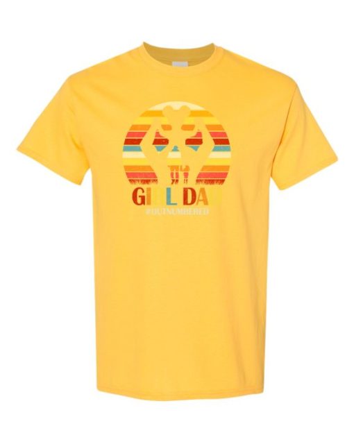 GIRL DAD - Adult Round-neck T-shirt