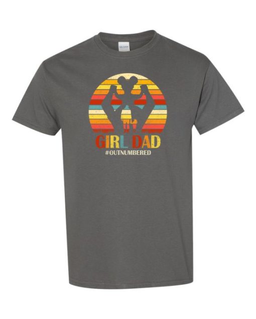 GIRL DAD - Adult Round-neck T-shirt