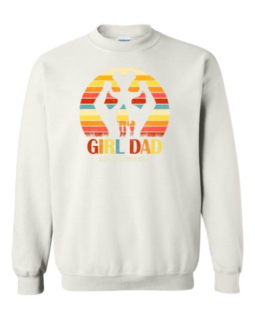 GIRL DAD - Adult Crew Neck Sweatshirt (Unisex)
