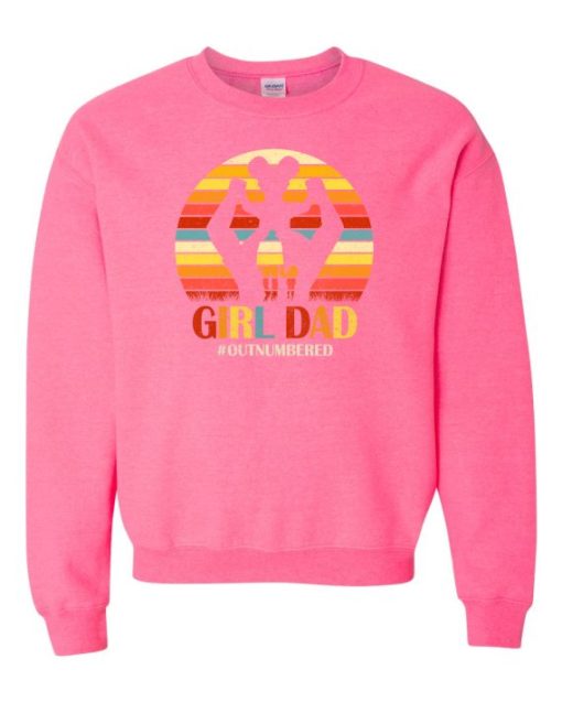 GIRL DAD - Adult Crew Neck Sweatshirt (Unisex)