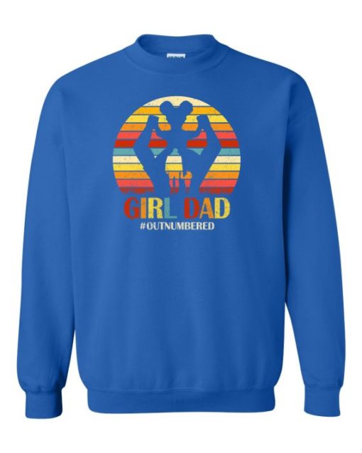 GIRL DAD - Adult Crew Neck Sweatshirt (Unisex)