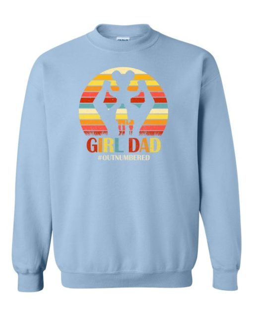 GIRL DAD - Adult Crew Neck Sweatshirt (Unisex)