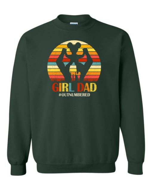 GIRL DAD - Adult Crew Neck Sweatshirt (Unisex)