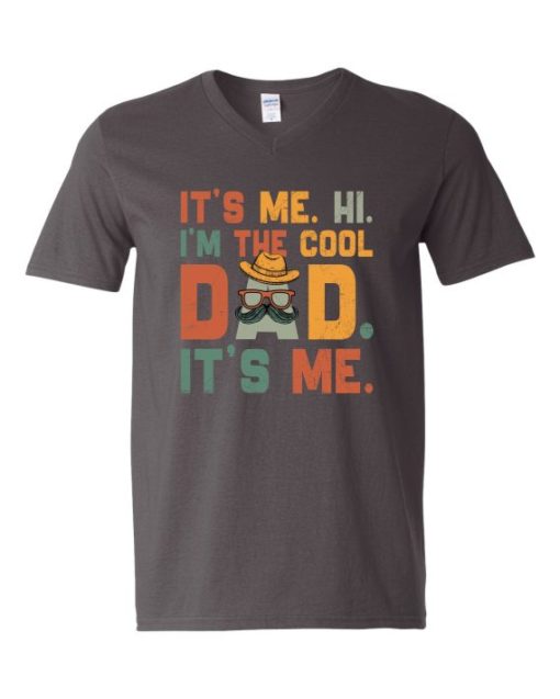 ITS ME HI  - Adult V-neck T-shirt