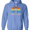 DADDY LLAMA  - Cotton Ouaté Kangourou (Unisexe) Pour Adulte