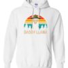 DADDY LLAMA  - Cotton Ouaté Kangourou (Unisexe) Pour Adulte