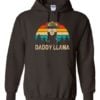 DADDY LLAMA  - Cotton Ouaté Kangourou (Unisexe) Pour Adulte