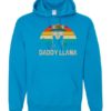 DADDY LLAMA  - Cotton Ouaté Kangourou (Unisexe) Pour Adulte