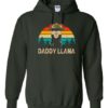 DADDY LLAMA  - Cotton Ouaté Kangourou (Unisexe) Pour Adulte
