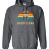 DADDY LLAMA  - Cotton Ouaté Kangourou (Unisexe) Pour Adulte