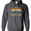 DADDY LLAMA  - Cotton Ouaté Kangourou (Unisexe) Pour Adulte