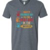 HAPPY FATHERS DAY TO THE BEST DAD - Adult V-neck T-shirt