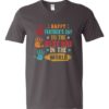 HAPPY FATHERS DAY TO THE BEST DAD - Adult V-neck T-shirt