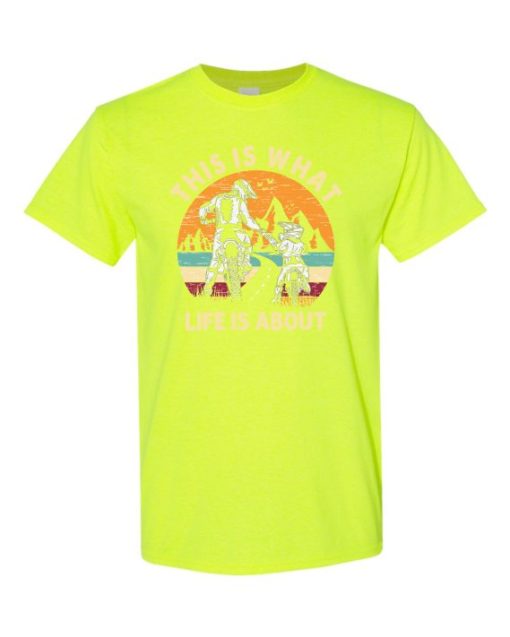 THIS IS WHAT LIFE IS ABOUT  - Adult Round-neck T-shirt