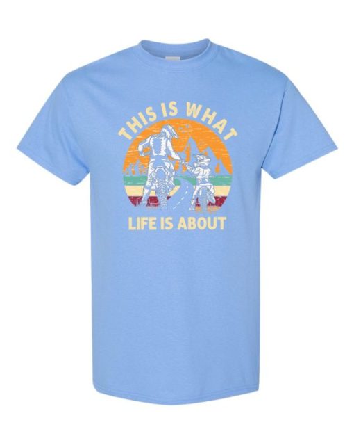 THIS IS WHAT LIFE IS ABOUT  - Adult Round-neck T-shirt