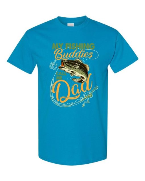 MY FISHING BUDDIES  - T-shirt Col Rond Pour Adultes