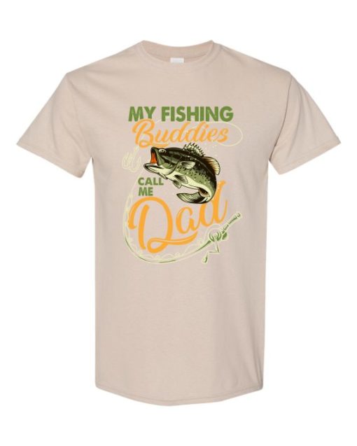 MY FISHING BUDDIES  - T-shirt Col Rond Pour Adultes