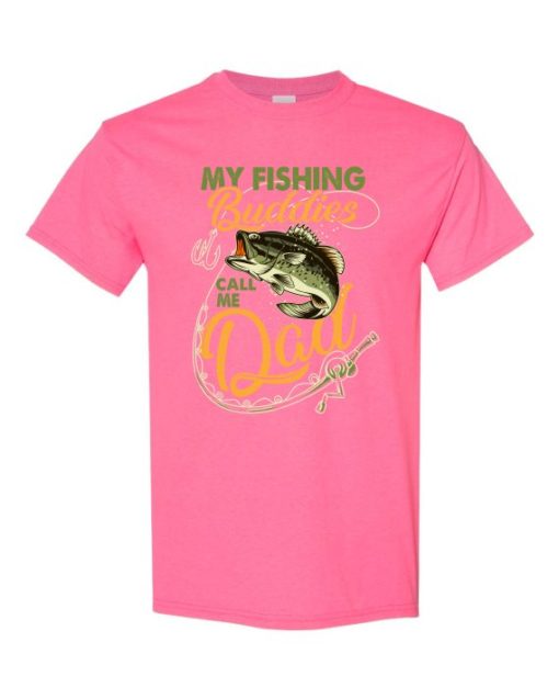 MY FISHING BUDDIES  - T-shirt Col Rond Pour Adultes