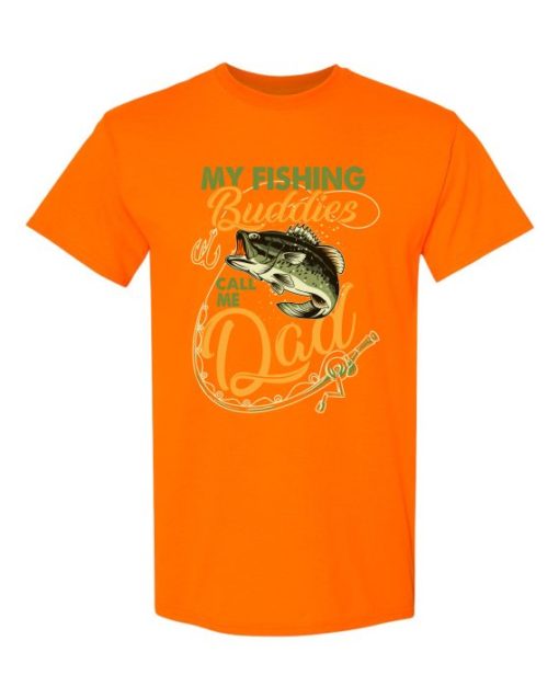 MY FISHING BUDDIES  - T-shirt Col Rond Pour Adultes