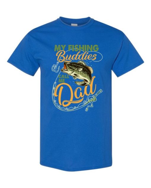 MY FISHING BUDDIES  - T-shirt Col Rond Pour Adultes