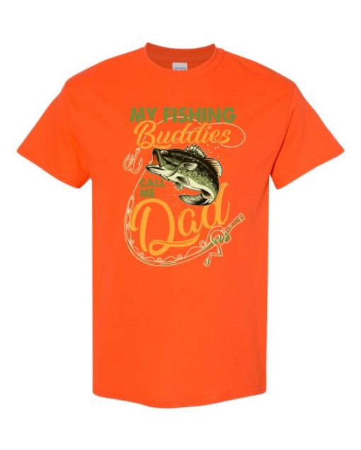 MY FISHING BUDDIES  - T-shirt Col Rond Pour Adultes