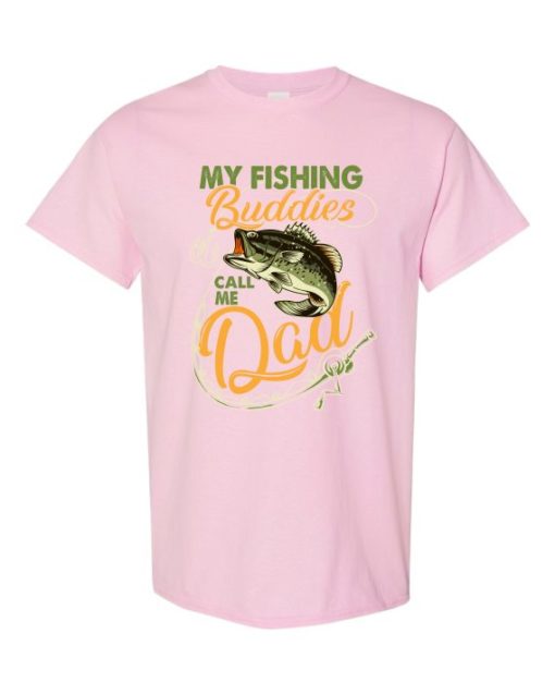 MY FISHING BUDDIES  - T-shirt Col Rond Pour Adultes