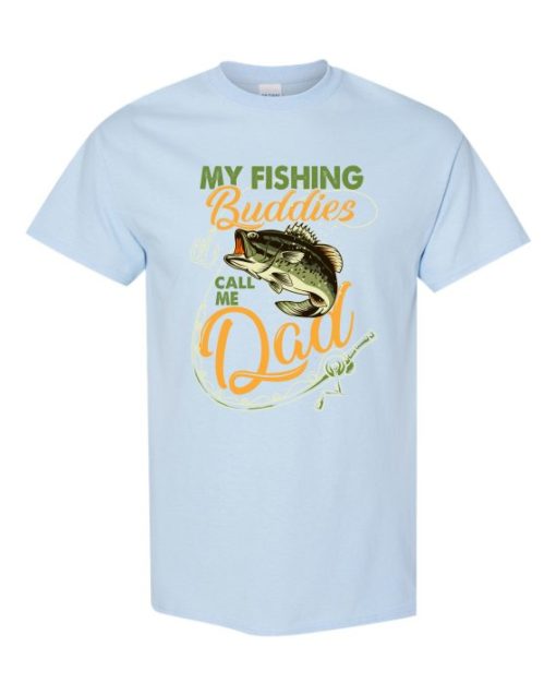 MY FISHING BUDDIES  - T-shirt Col Rond Pour Adultes