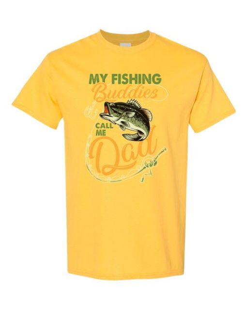 MY FISHING BUDDIES  - T-shirt Col Rond Pour Adultes