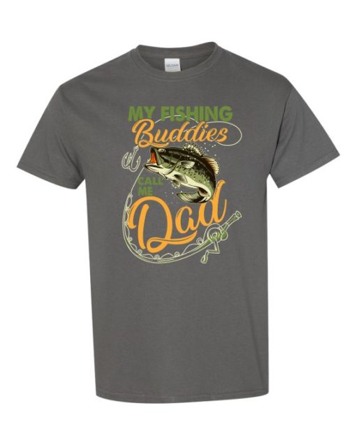 MY FISHING BUDDIES  - T-shirt Col Rond Pour Adultes