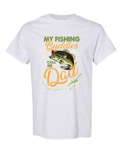 MY FISHING BUDDIES  - T-shirt Col Rond Pour Adultes
