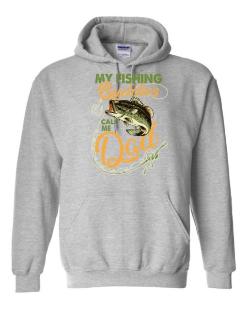 MY FISHING BUDDIES  - Adult Hooded Sweatshirt (Unisex)
