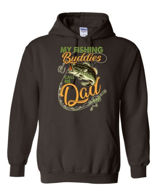 MY FISHING BUDDIES  - Adult Hooded Sweatshirt (Unisex)