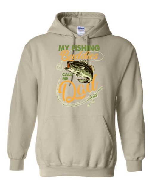 MY FISHING BUDDIES  - Adult Hooded Sweatshirt (Unisex)